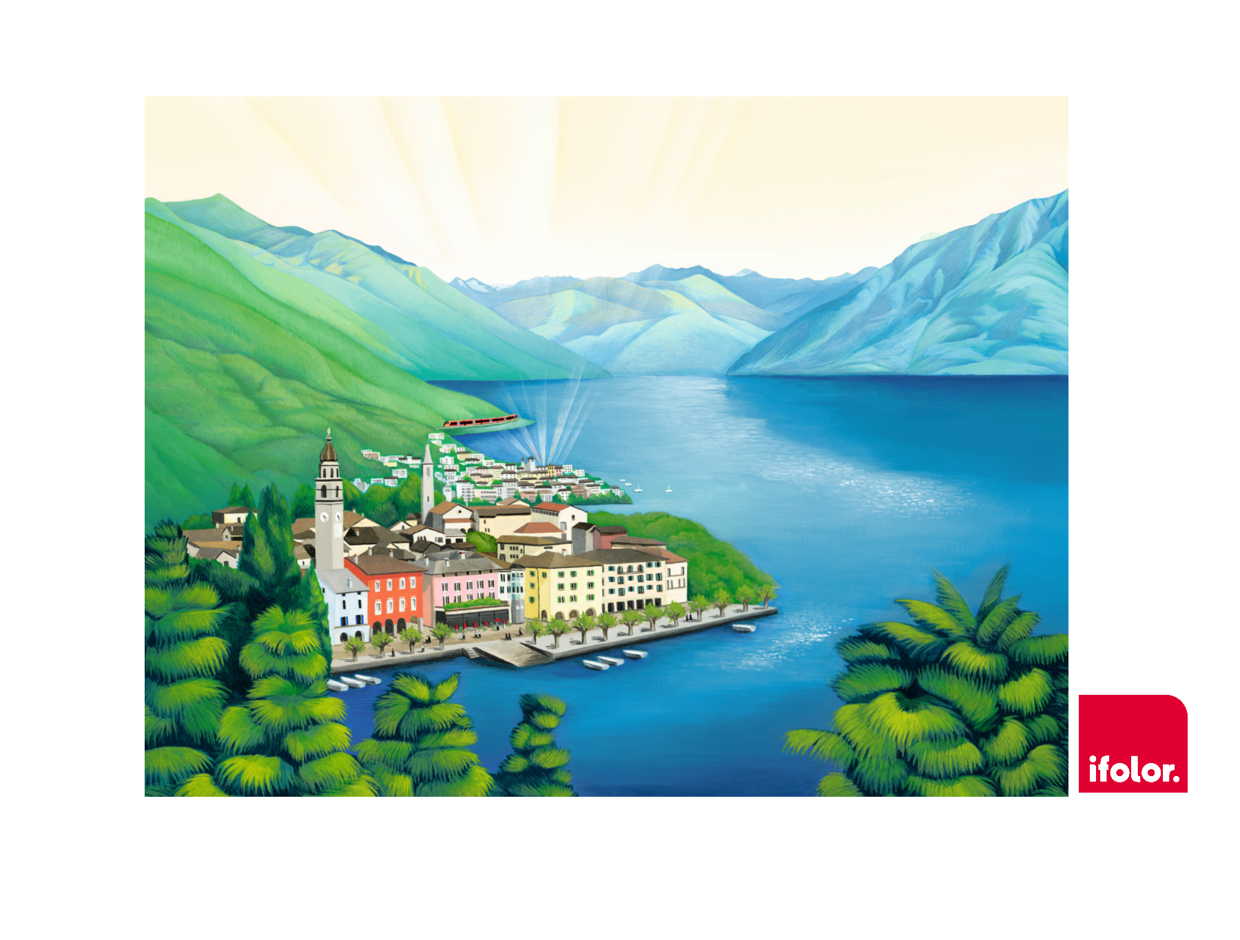 Fotoleinwand "Ascona" ohne SOB-Logo 100 x 75 cm