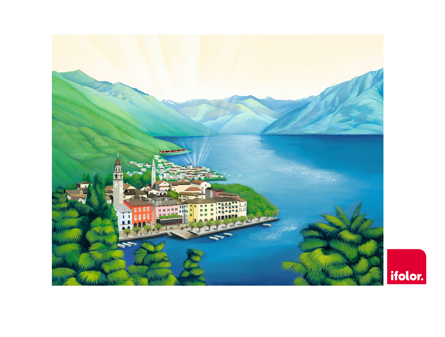 Fotoleinwand "Ascona" ohne SOB-Logo 80 x 60 cm