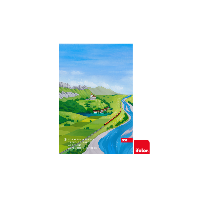 Fotoposter "Werdenberg", glanz, 40 x 60 cm