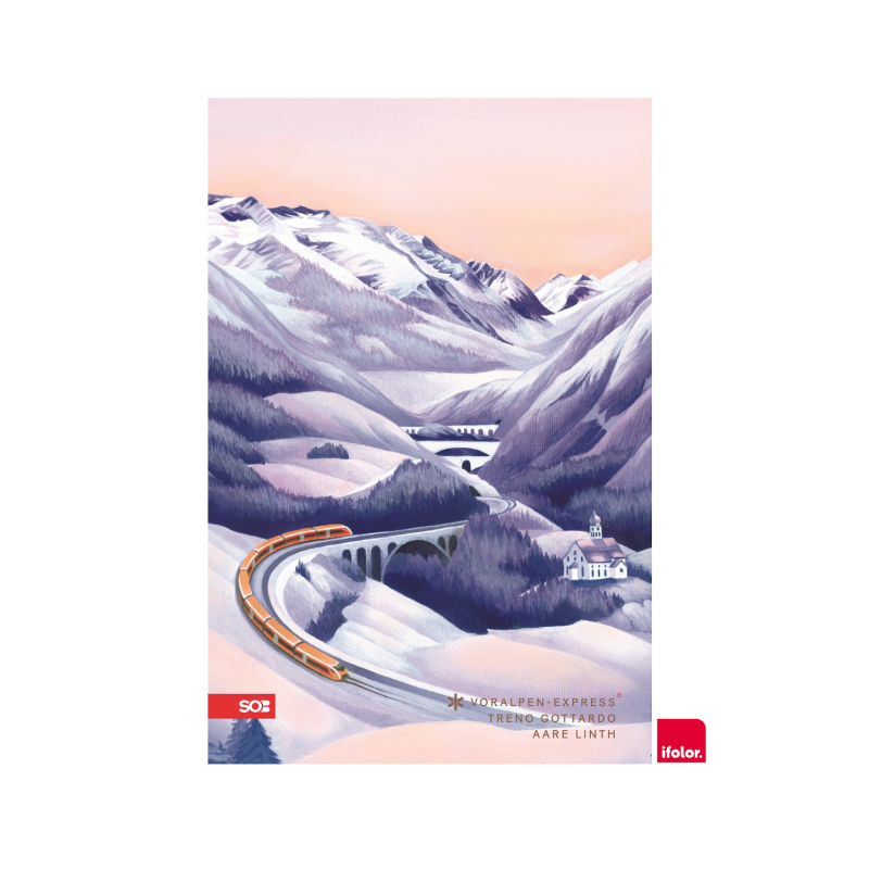 Selbstklebendes Fotoposter "Wassen", matt, 40 x 60 cm