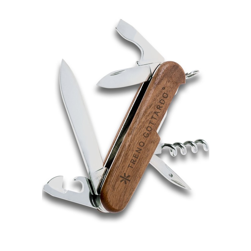 Treno Gottardo Sackmesser von Victorinox (Spartan Wood)