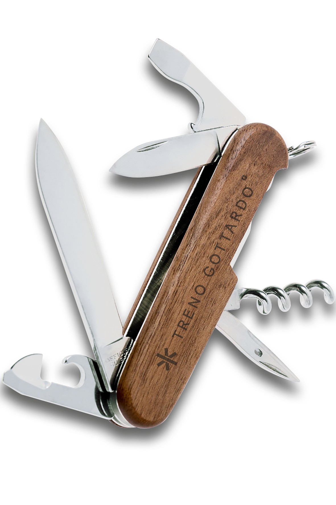 Victorinox Swiss Army Knife Spartan Wood, Treno Gottardo
